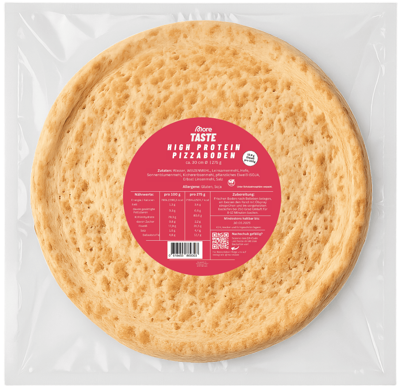 3er Bundle High-Protein Pizzaboden