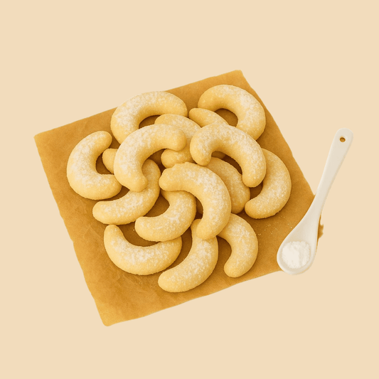 Backmischung für High-Protein Vanillekipferl