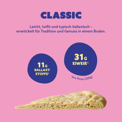 3er Bundle High-Protein Pizzaboden Classic